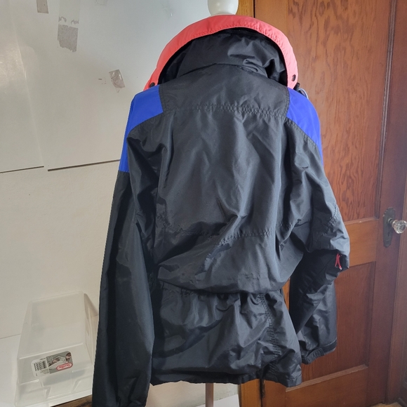Vntg Mens Columbia Radial Sleeve Color Block Nylon jacket Size XL - Picture 9 of 12